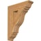 Ekena Millwork Funston Traditional Rough Sawn Bracket, Western Red Cedar, 4"W x 16"D x 20"H BKT04X16X20FST01RWR - alternate 1